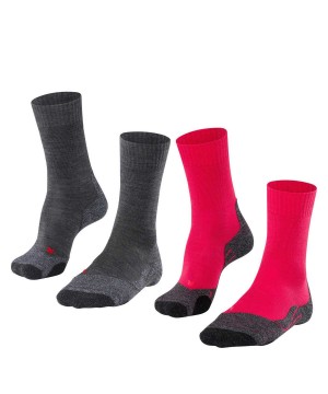 Falke TK2 Explore 2-Pack Socks Sports Socks Damen Multicolored | 0542937-LJ