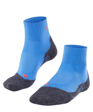 Falke TK2 Explore Cool Short Trekking Short sock Sports Socks Damen Blau | 8745139-NS