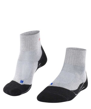 Falke TK2 Explore Cool Short Trekking Short sock Sports Socks Damen Grau | 4536970-NV