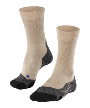 Falke TK2 Explore Cool Trekking Socks Socken Herren Beige | 0256834-SQ