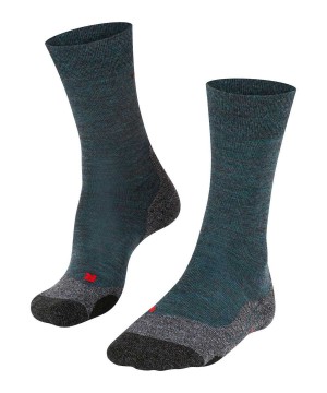 Falke TK2 Explore Melange Trekking Socks Socken Herren Grün | 5296318-EZ