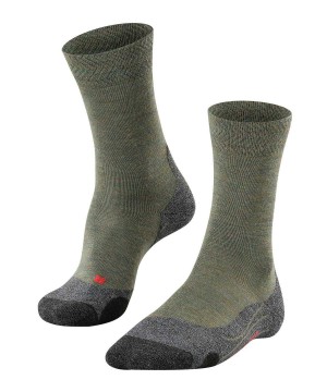 Falke TK2 Explore Melange Trekking Socks Socken Herren Grün | 5962714-GC