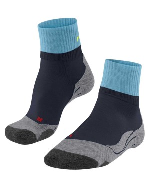 Falke TK2 Explore Short Trekking Short sock Sports Socks Damen Blau | 8460125-OG