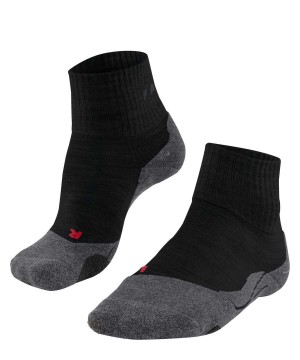 Falke TK2 Explore Short Trekking Short sock Sports Socks Damen Schwarz | 1803247-ZQ