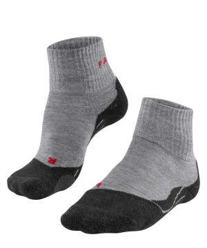 Falke TK2 Explore Short Trekking Short sock Socken Herren Grau | 2947653-KS