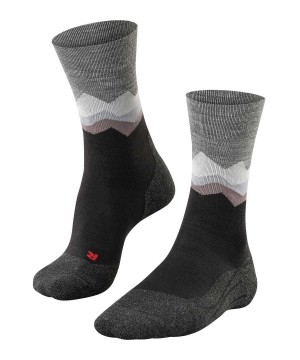 Falke TK2 Explore Trekking Socks Socken Herren Schwarz | 6723041-KG