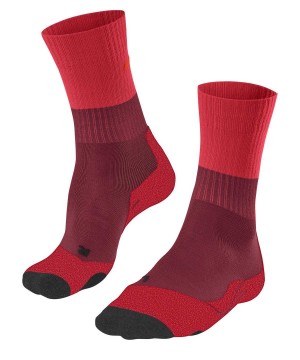 Falke TK2 Explore Trekking Socks Sports Socks Damen Rot | 6723145-RL