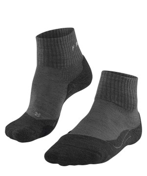 Falke TK2 Explore Wool Short Trekking Short sock Sports Socks Damen Grau | 7092435-NC