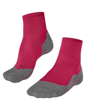 Falke TK5 Wander Cool Short Trekking Short sock Sports Socks Damen Rot | 8930712-VW