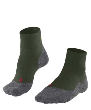 Falke TK5 Wander Short Trekking Short sock Sports Socks Damen Grün | 7963851-JT