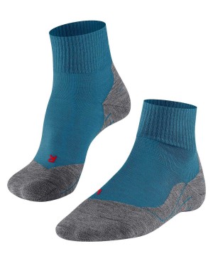 Falke TK5 Wander Short Trekking Short sock Socken Herren Blau | 5360798-TL