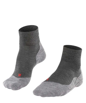 Falke TK5 Wander Short Trekking Short sock Socken Herren Grau | 6571489-AV