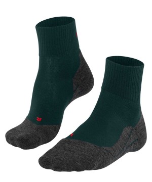 Falke TK5 Wander Wool Short Trekking Short sock Socken Herren Grün | 2351876-HR