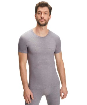 Falke T-Shirt Wool-Tech Light Kurzarmhemd Herren Grau | 0823745-ER