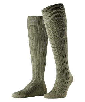 Falke Teppich im Schuh Knee-high Socks Socken Herren Grün | 8356940-BS