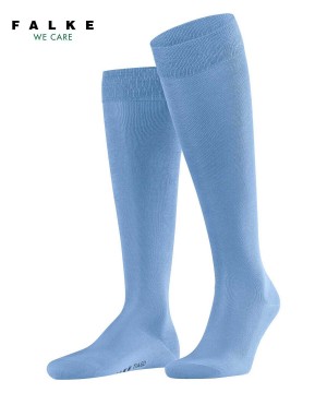 Falke Tiago Knee-high Socks Socken Herren Blau | 6317402-HZ