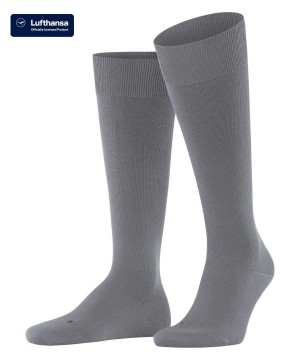 Falke Ultra Energizing Knee-high Socks Socken Herren Grau | 2019635-RU