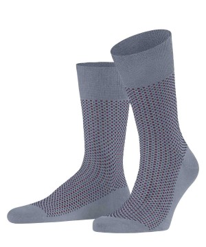 Falke Uptown Tie Socks Socken Herren Grau | 4531896-IZ