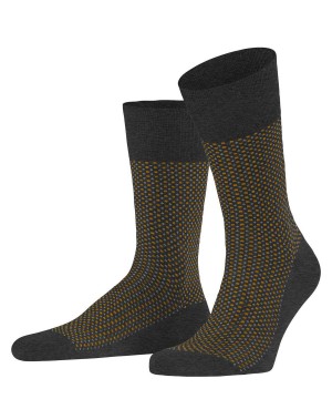 Falke Uptown Tie Socks Socken Herren Grau | 2943781-QX