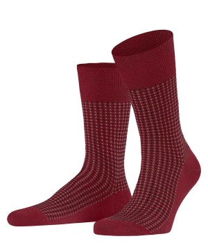 Falke Uptown Tie Socks Socken Herren Rot | 7526013-YZ