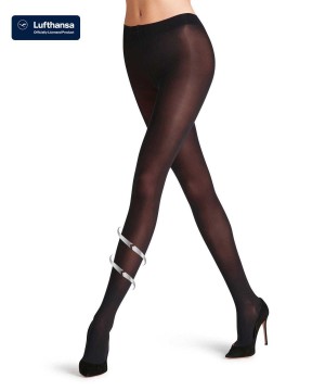 Falke Vitalize 40 DEN Tights Tights Damen Schwarz | 6927430-PF