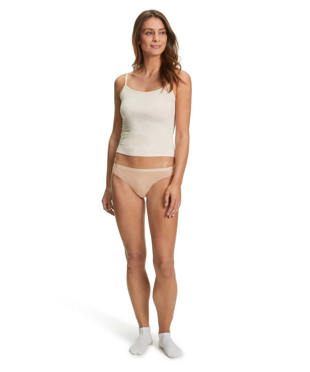 Falke 2-Pack Thong Daily Comfort Panties & Slips Damen Braun | 2916350-TQ