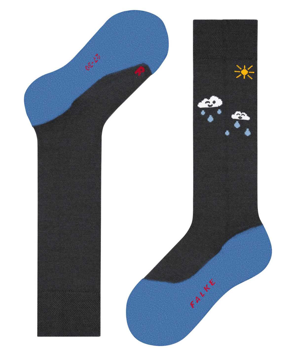 Falke Active Rainboot Knee-high Socks Socken Kinder Blau | 5416708-VH