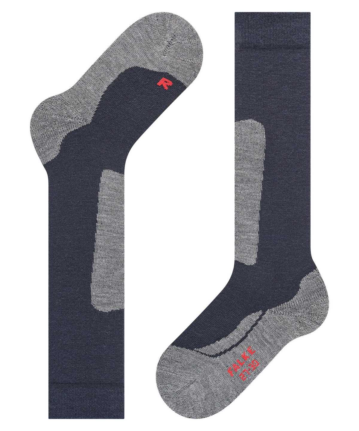 Falke Active Ski Knee-high Socks Socken Kinder Blau | 5694317-YM