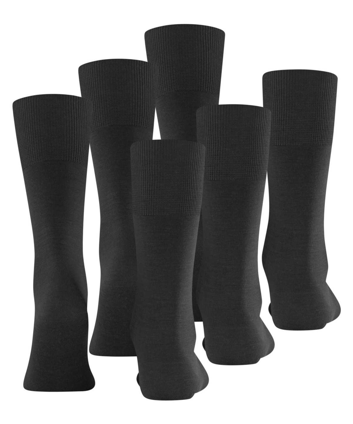 Falke Airport 3-Pack Socks Socken Herren Schwarz | 9412605-CS