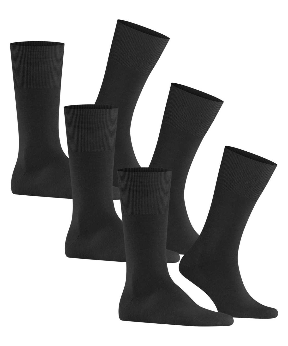 Falke Airport 3-Pack Socks Socken Herren Schwarz | 9412605-CS