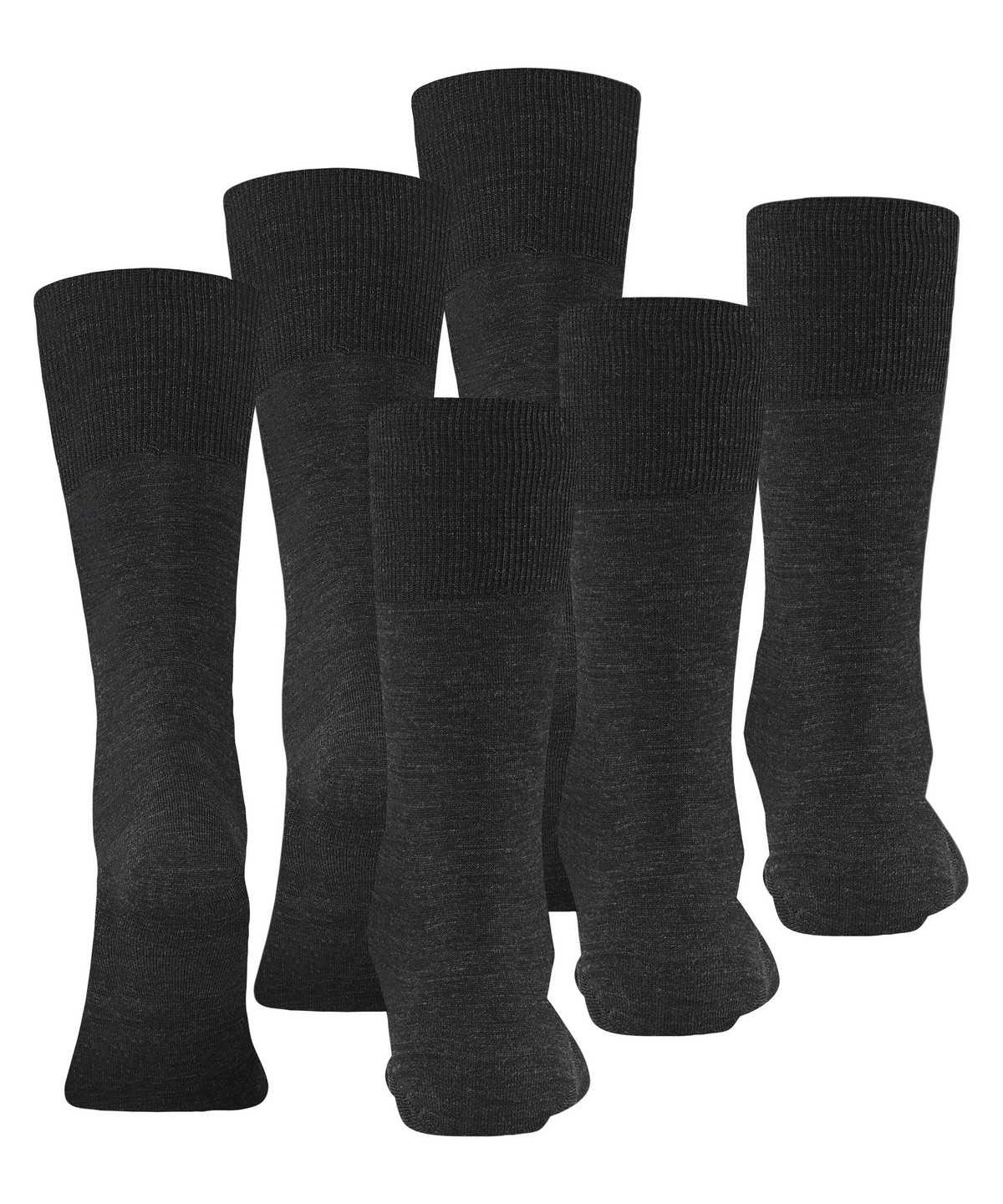 Falke Airport 3-Pack Socks Socken Herren Grau | 2936407-BV