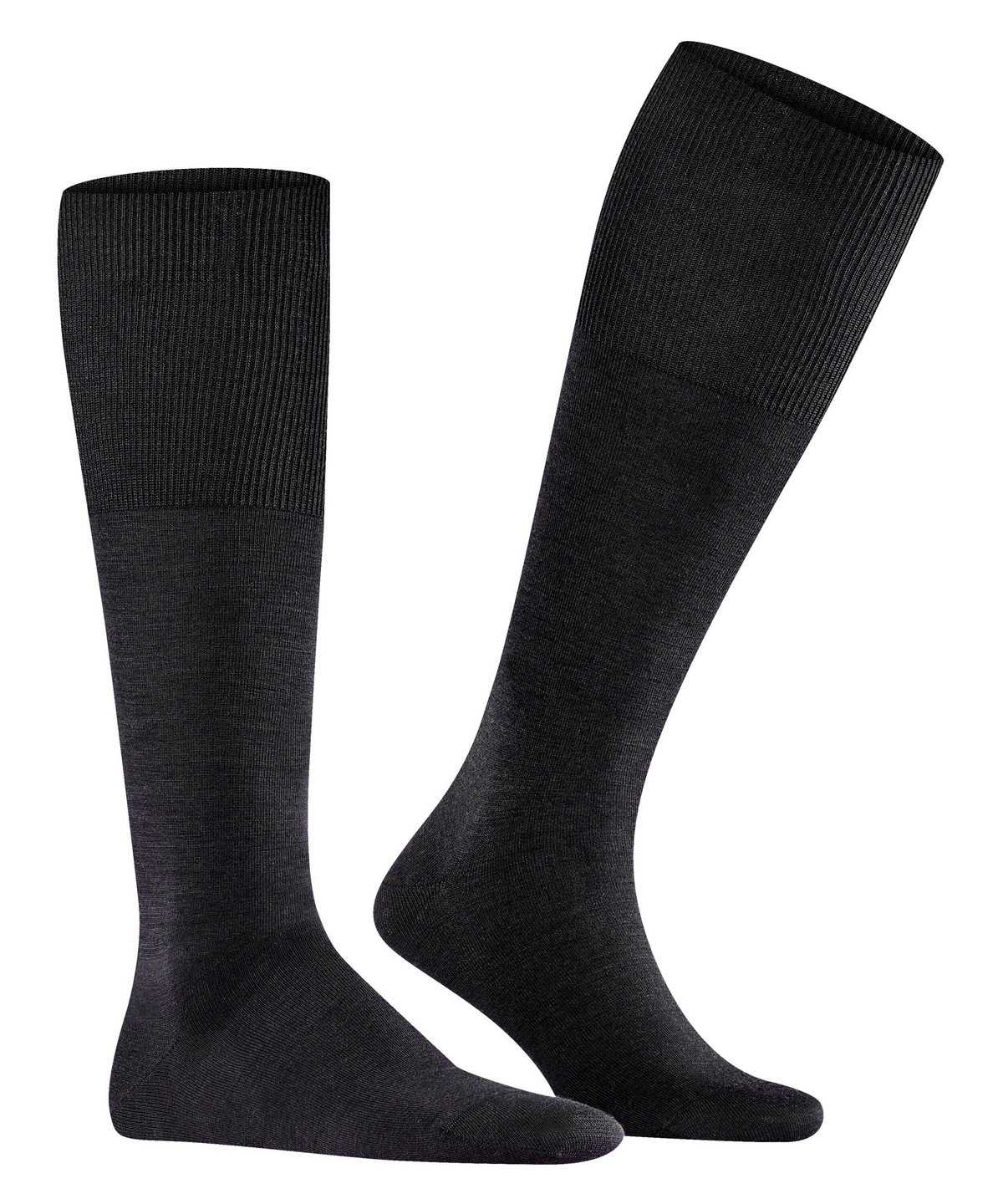 Falke Airport Knee-high Socks Socken Herren Schwarz | 0124536-JU