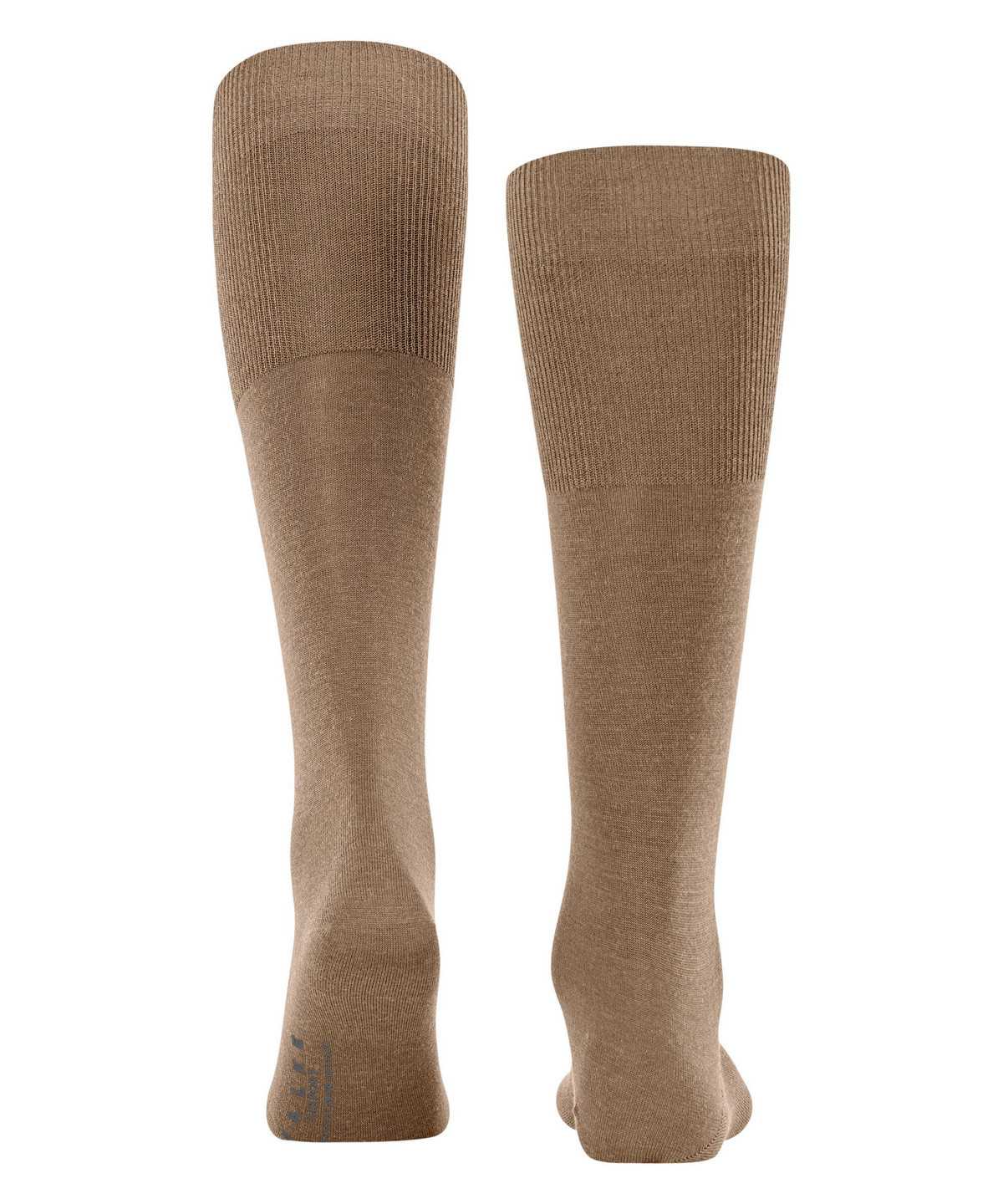 Falke Airport Knee-high Socks Socken Herren Braun | 9342106-IF