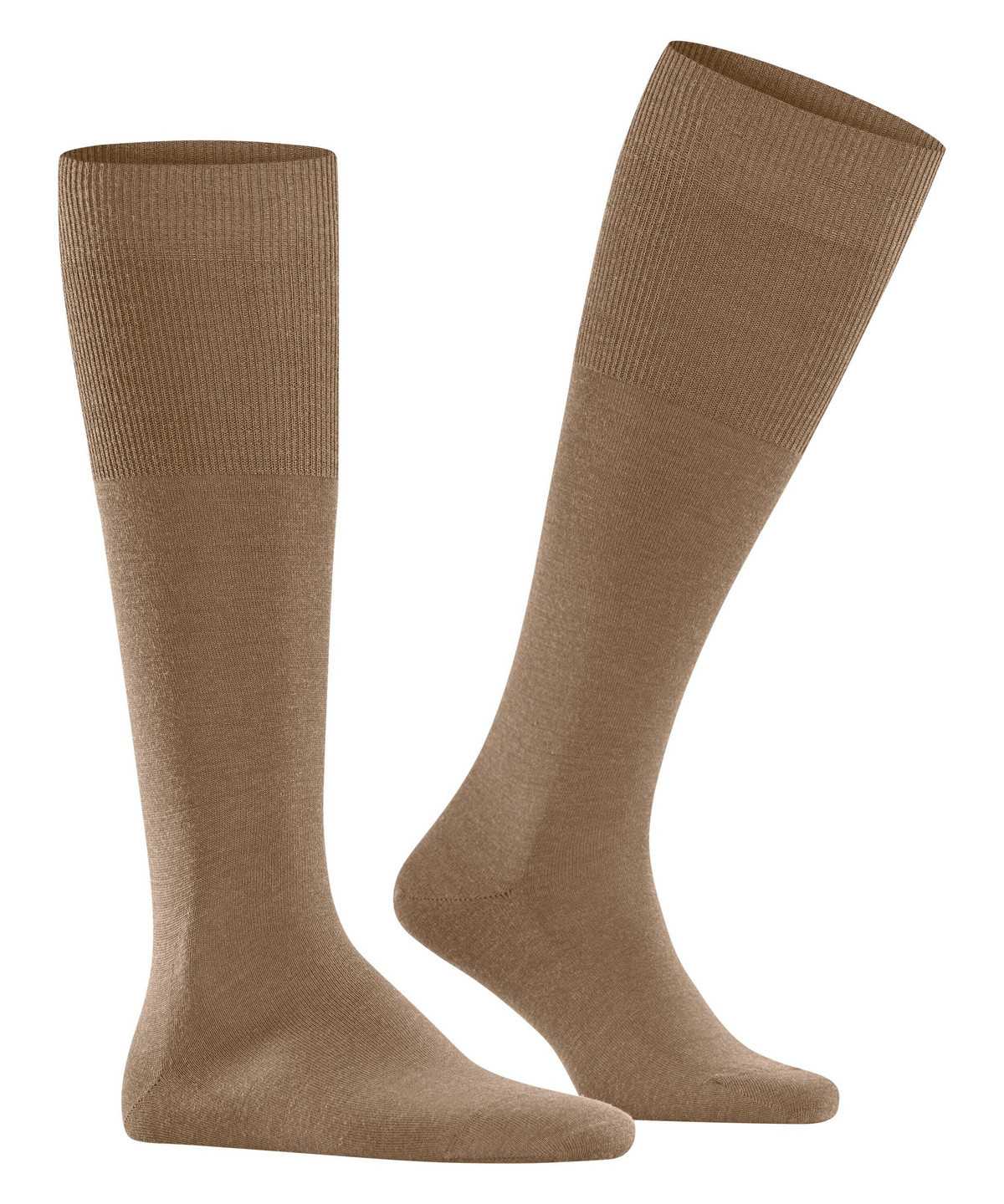 Falke Airport Knee-high Socks Socken Herren Braun | 9342106-IF