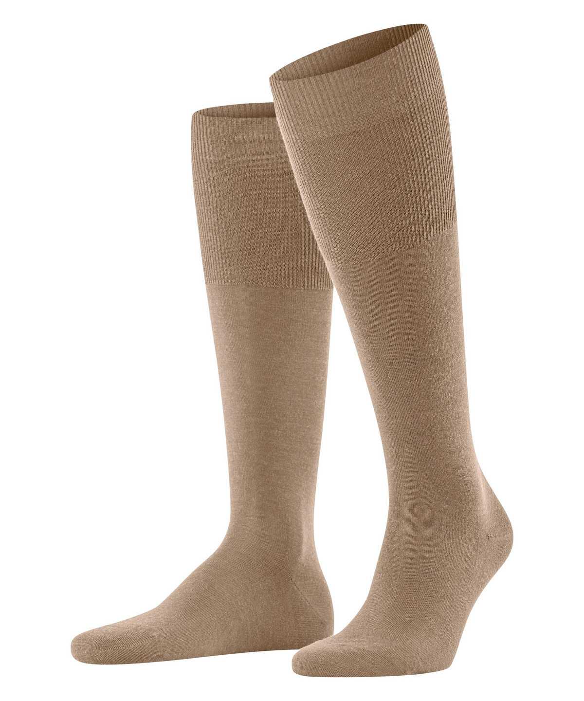 Falke Airport Knee-high Socks Socken Herren Braun | 9342106-IF