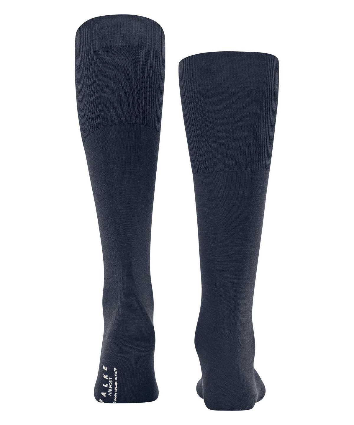 Falke Airport Knee-high Socks Socken Herren Blau | 1876294-DA