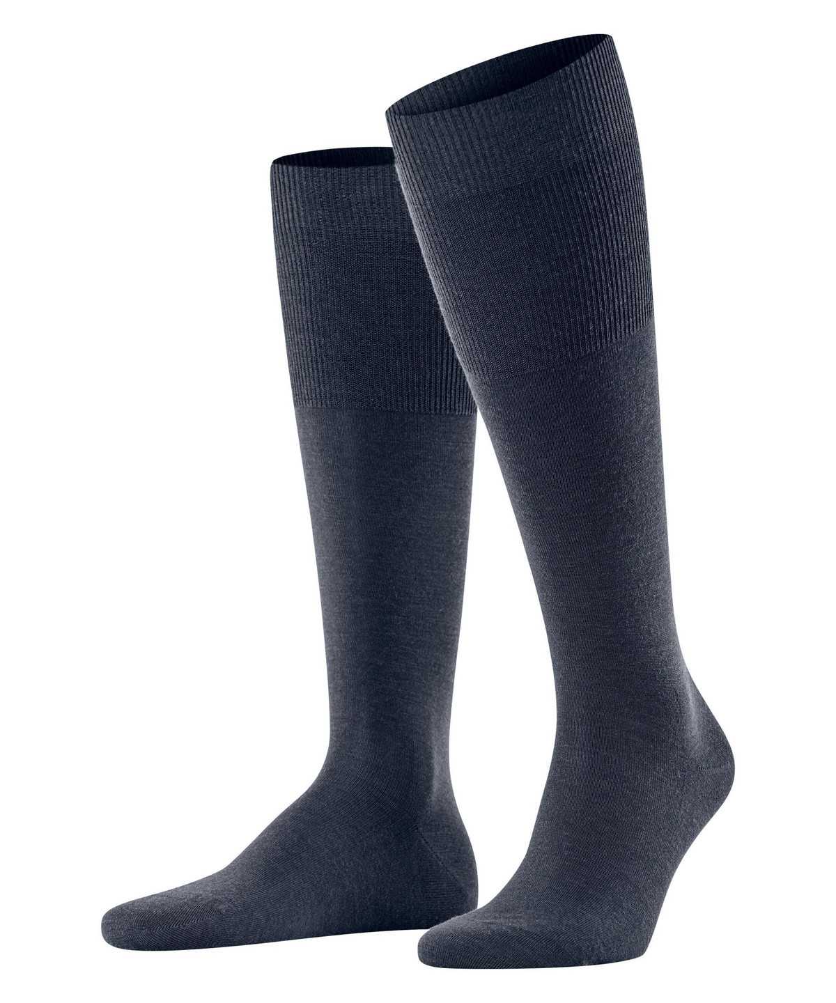 Falke Airport Knee-high Socks Socken Herren Blau | 1876294-DA