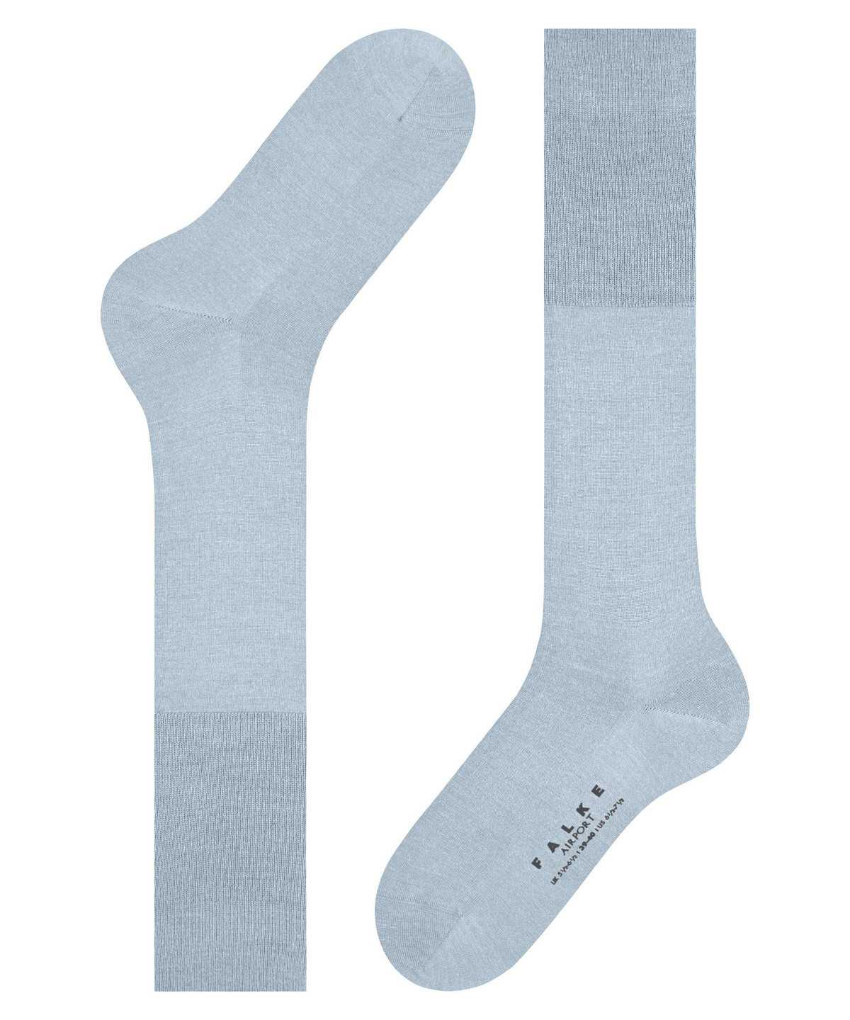 Falke Airport Knee-high Socks Socken Herren Blau | 8639724-WU