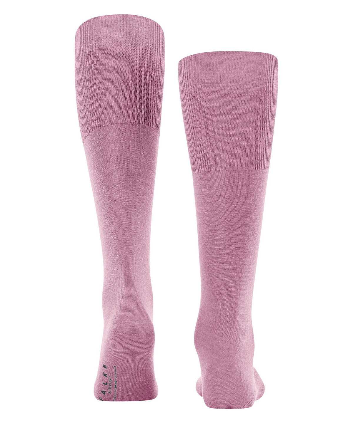 Falke Airport Knee-high Socks Socken Herren Rosa | 8630517-XJ