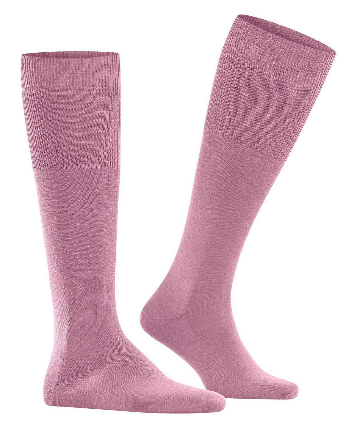 Falke Airport Knee-high Socks Socken Herren Rosa | 8630517-XJ