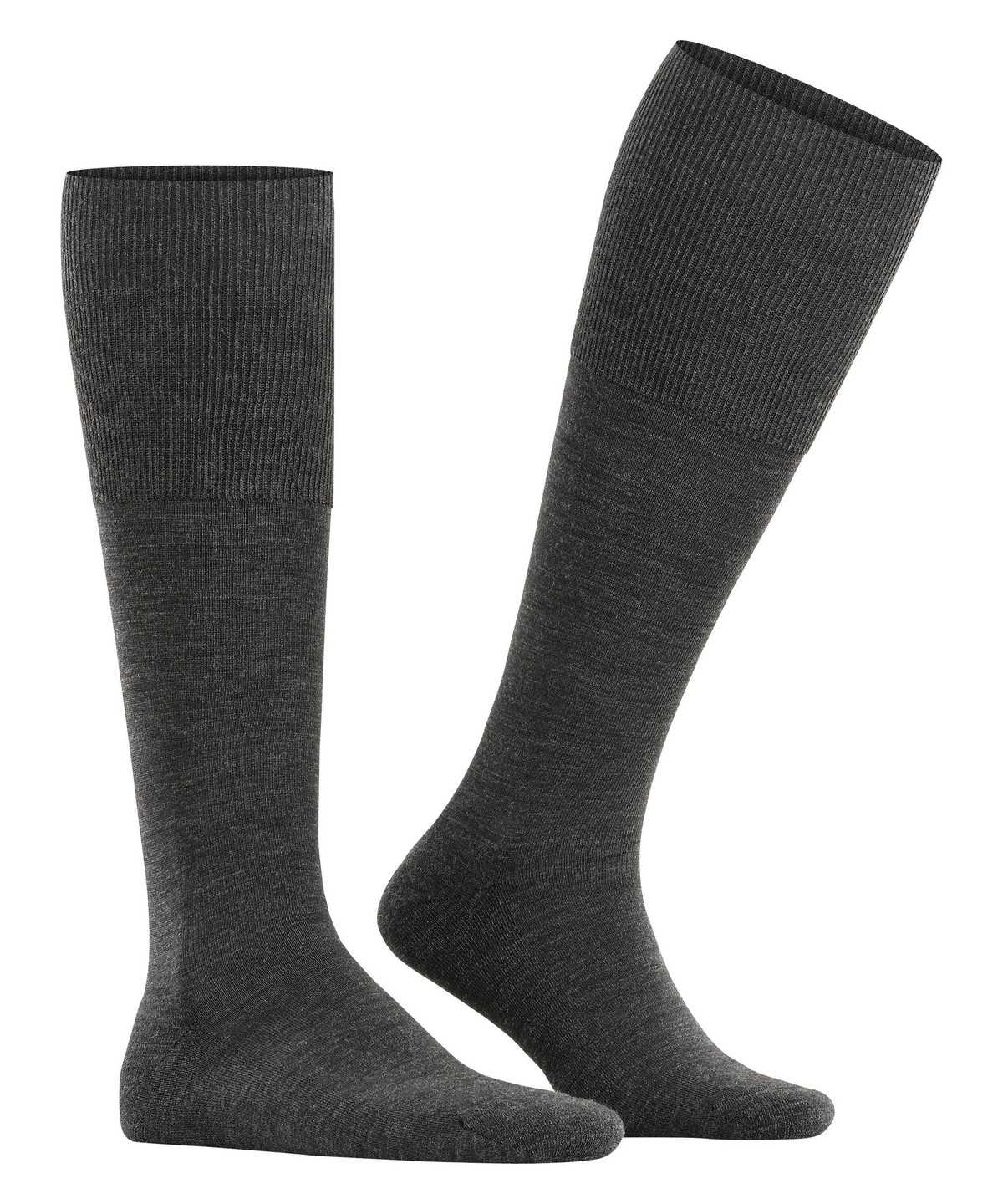 Falke Airport Plus Knee-high Socks Socken Herren Grau | 9756210-TD