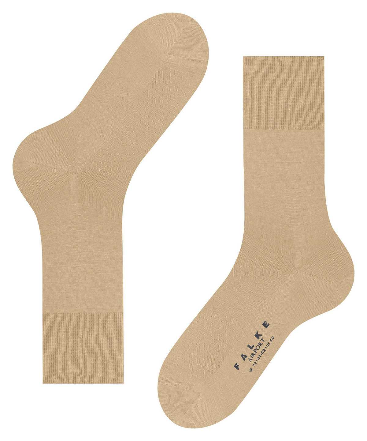 Falke Airport Socks Socken Herren Beige | 4537890-MB