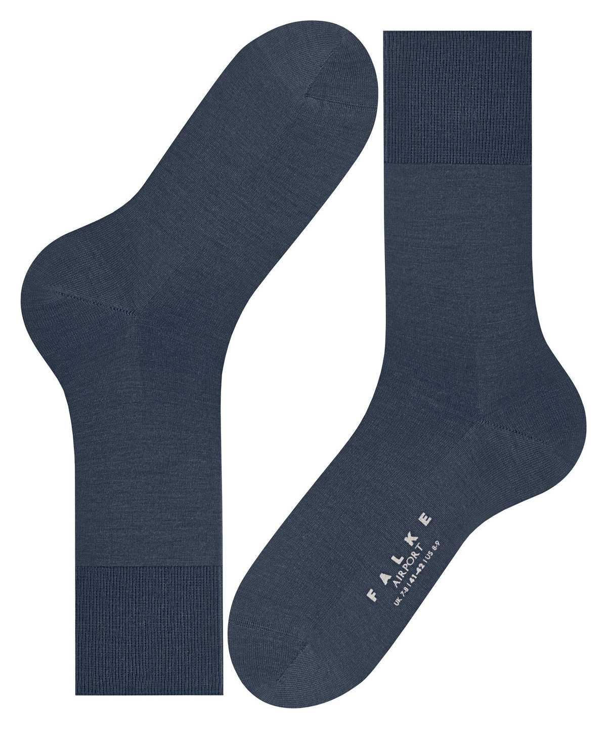 Falke Airport Socks Socken Herren Blau | 6592013-ZP