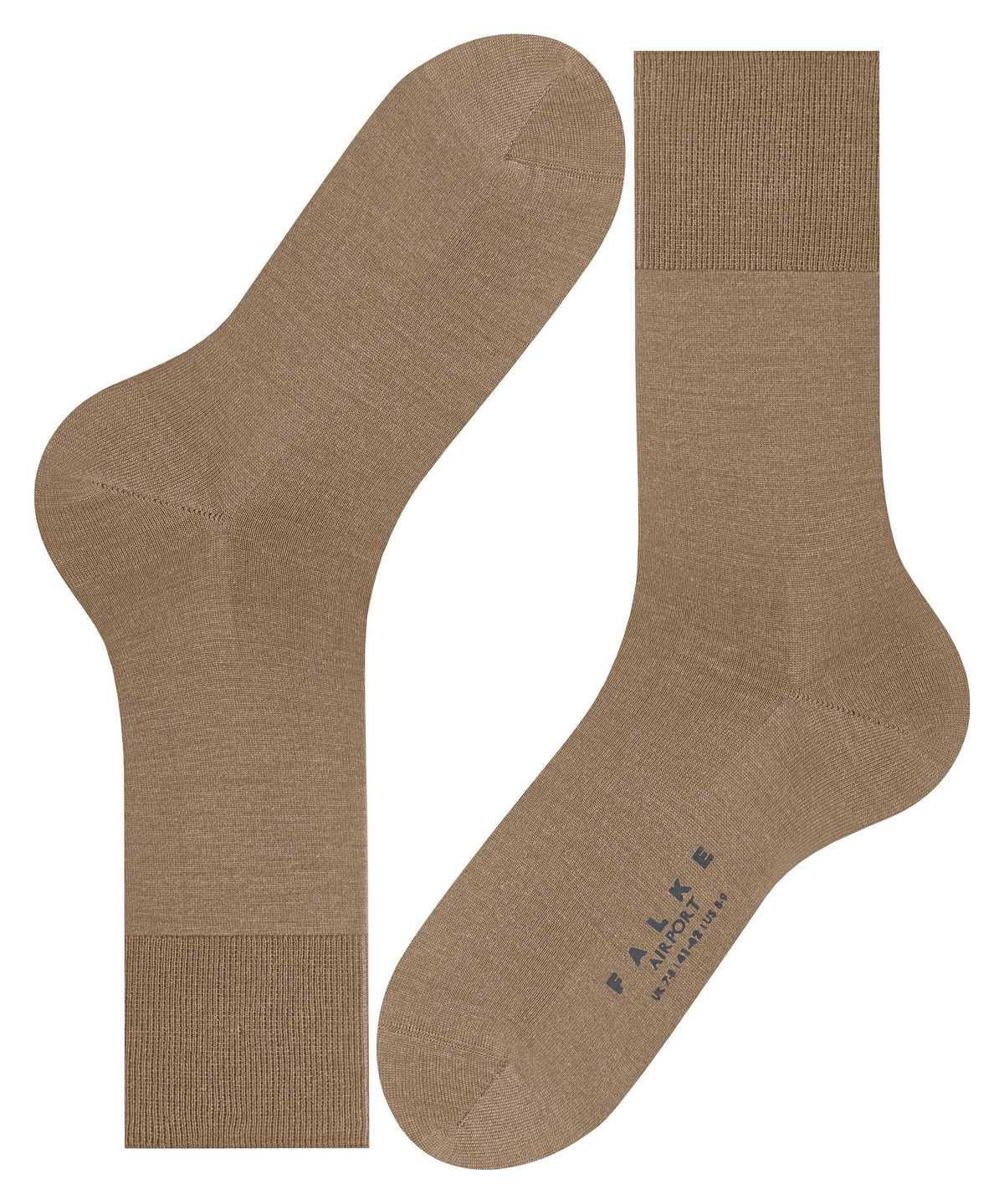 Falke Airport Socks Socken Herren Braun | 7831059-PI