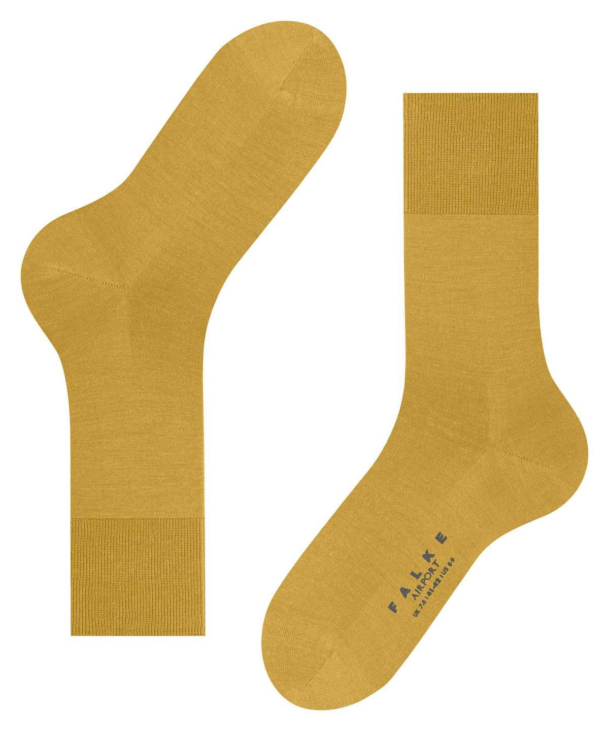 Falke Airport Socks Socken Herren Gelb | 4386520-UC