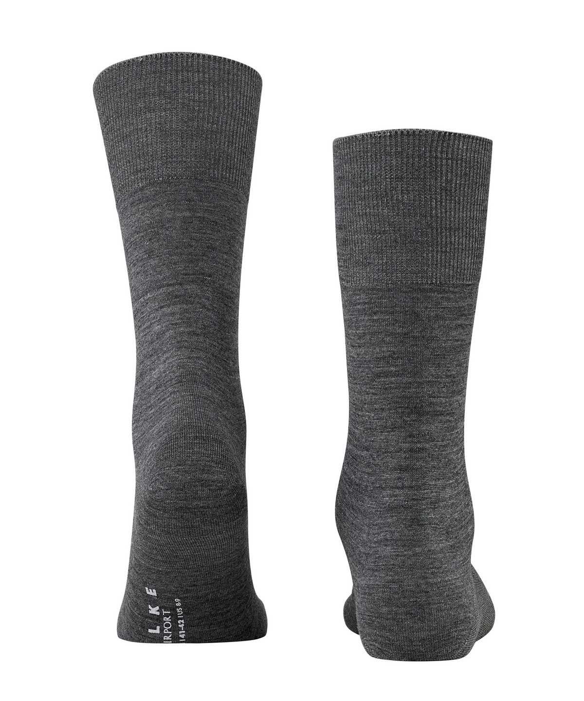 Falke Airport Socks Socken Herren Grau | 4521068-NY