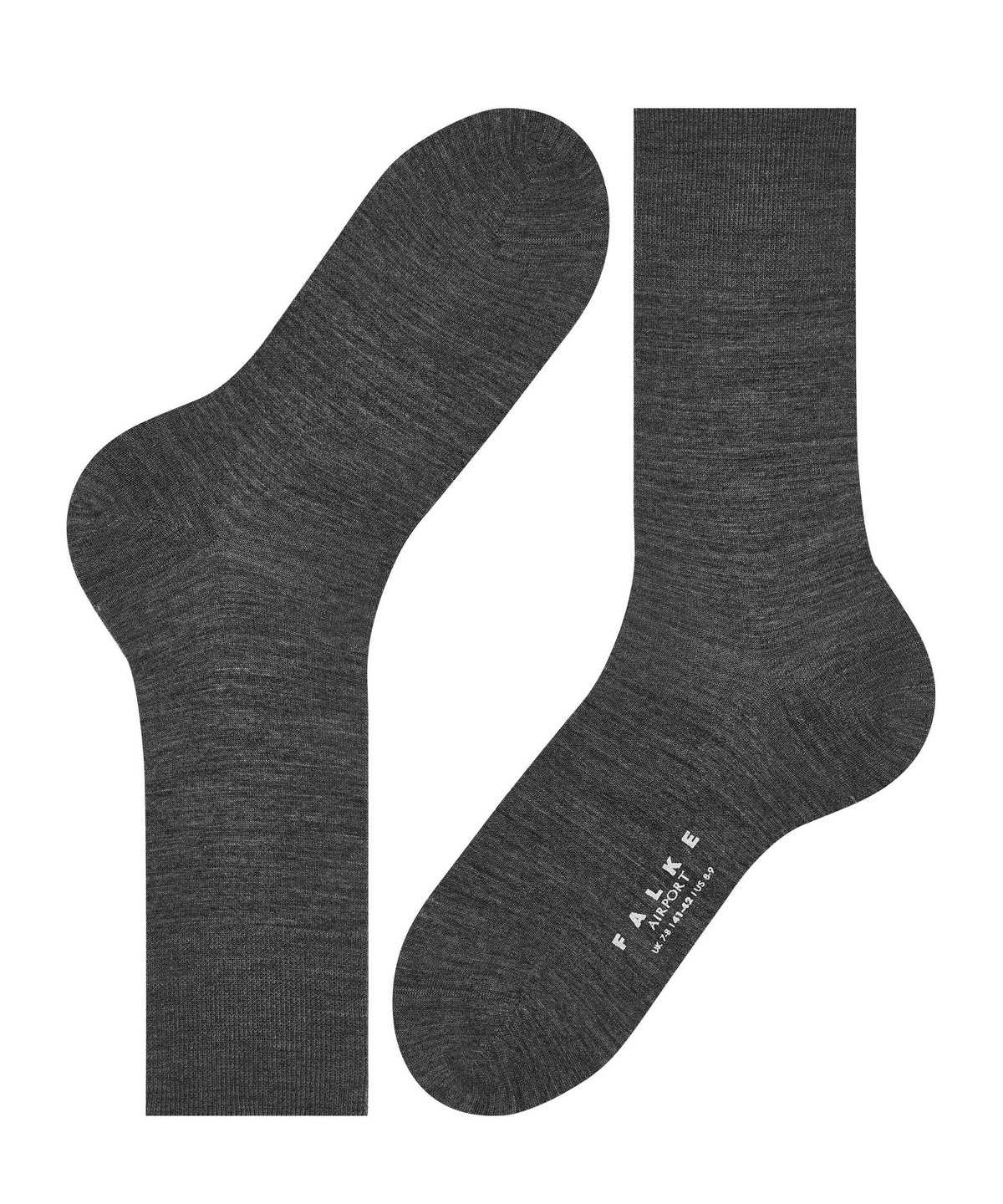 Falke Airport Socks Socken Herren Grau | 4521068-NY