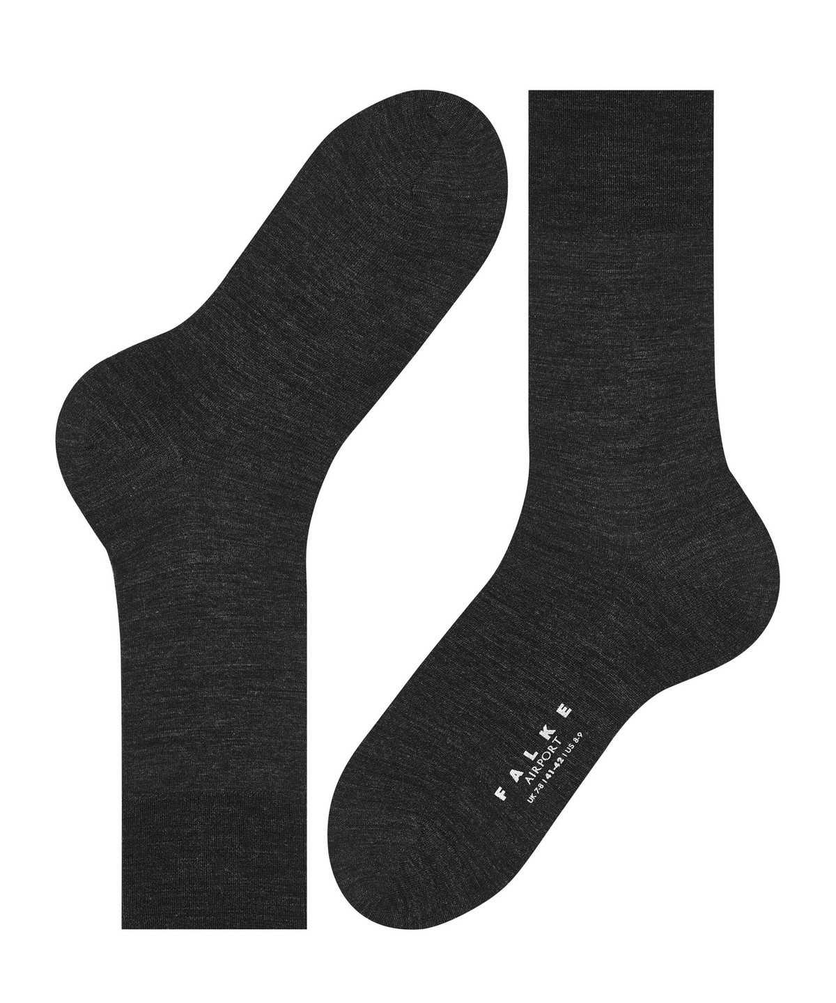 Falke Airport Socks Socken Herren Grau | 7839052-WS