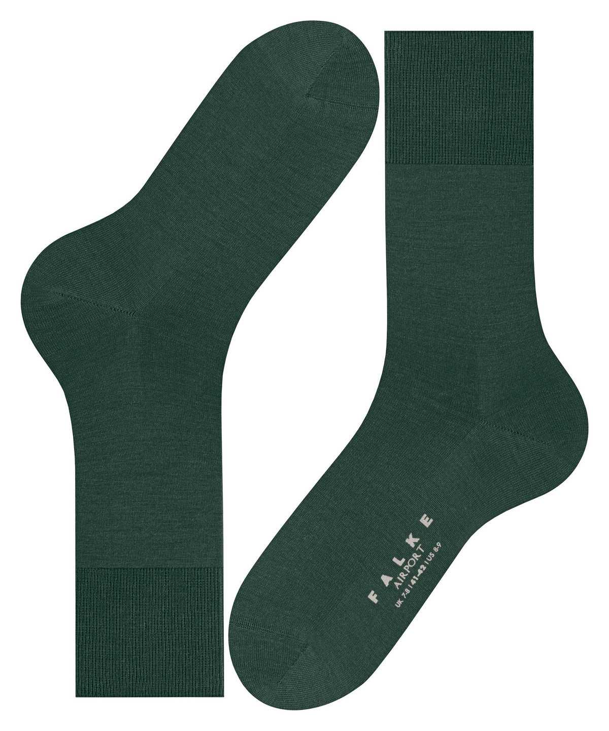 Falke Airport Socks Socken Herren Grün | 1908235-FO