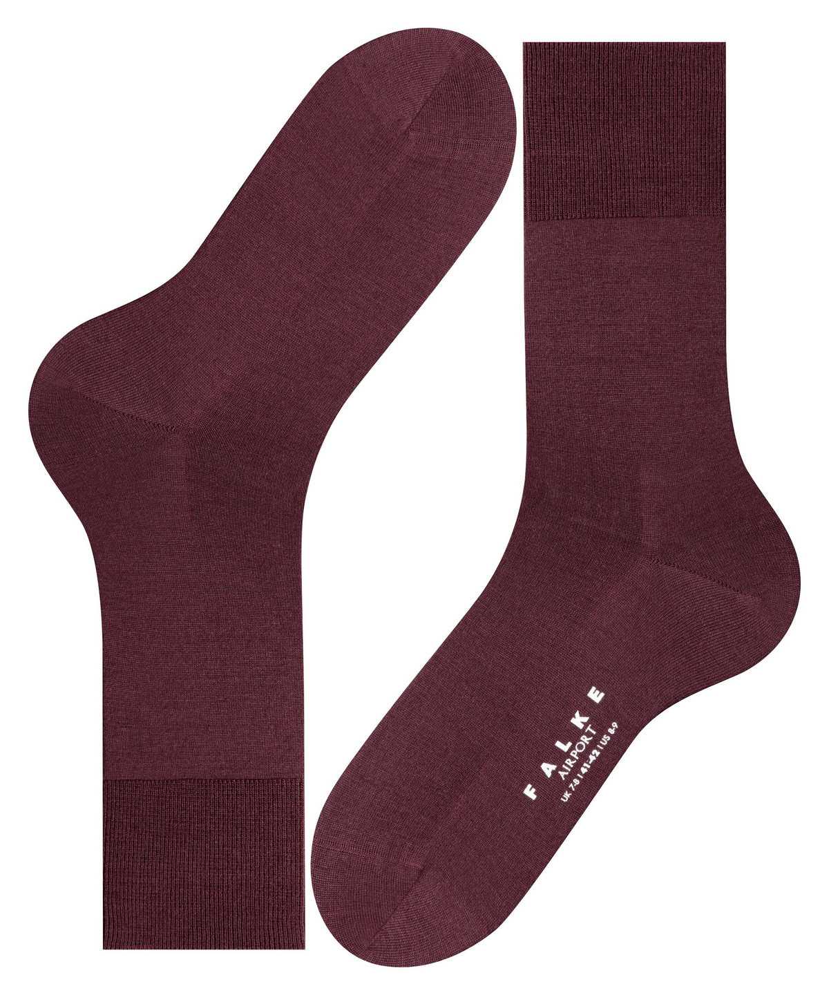 Falke Airport Socks Socken Herren Rot | 8091234-EW